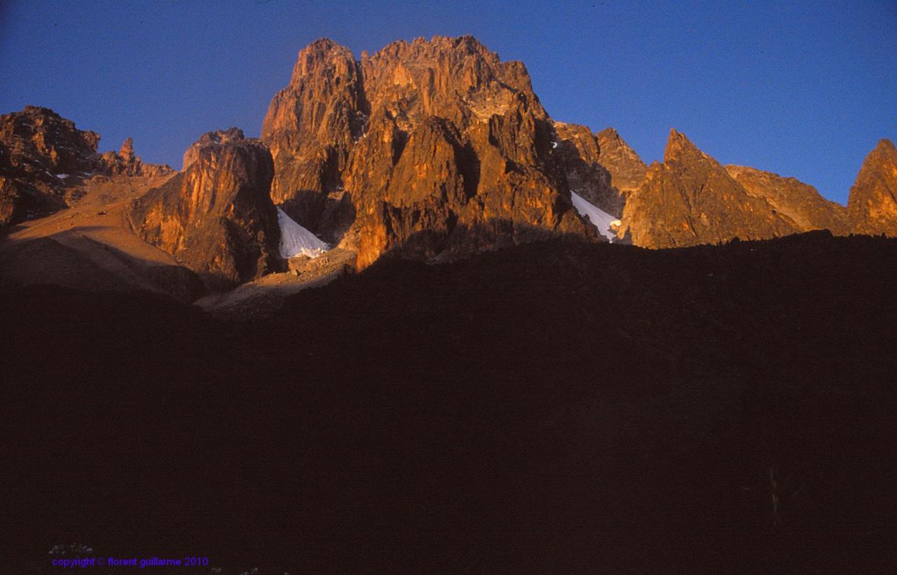 Le massif du Mont Kenya