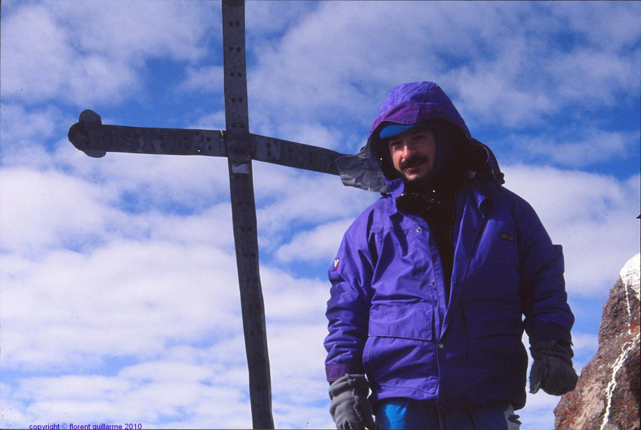  Lenana Peak, 4985m, le 12 Juin 1992, massif du Mont Kenya