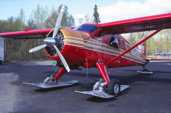 De Havilland, aérodrome de Talkeetna, Alaska