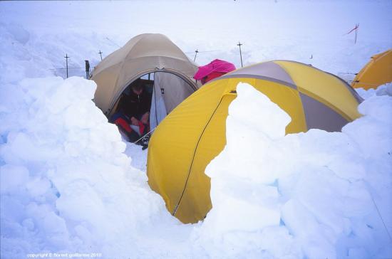 Campement, Mont Mac Kinley, Alaska