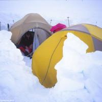 Campement, Mont Mac Kinley, Alaska