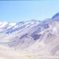 Le massif du Cerro Plomo, Chili