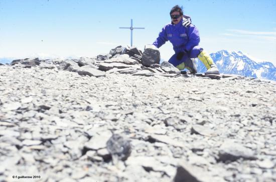 Sommet du Cerro Plomo, 5430m, Chili