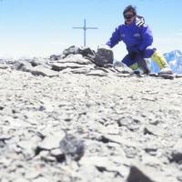 Sommet du Cerro Plomo, 5430m, Chili