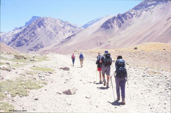 En route vers l' Aconcagua, Argentine