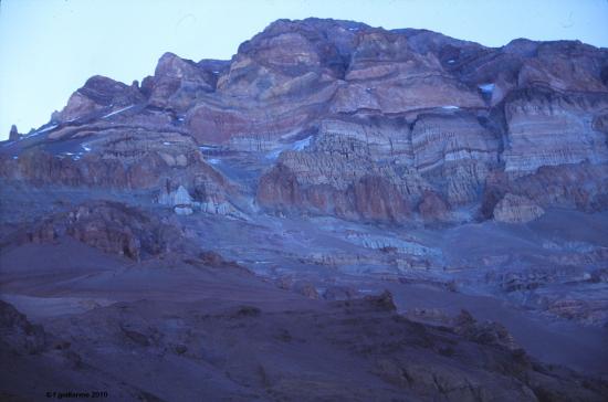 Aconcagua, versant Nord, Argentine