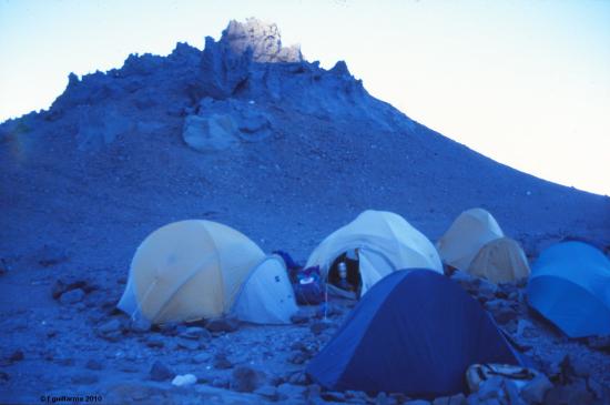 Camp de Nido Del Condor, Argentine