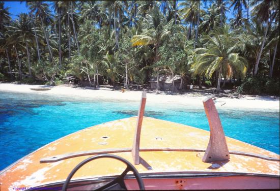 Tourisme nautique, ile de Biak, Indonésie