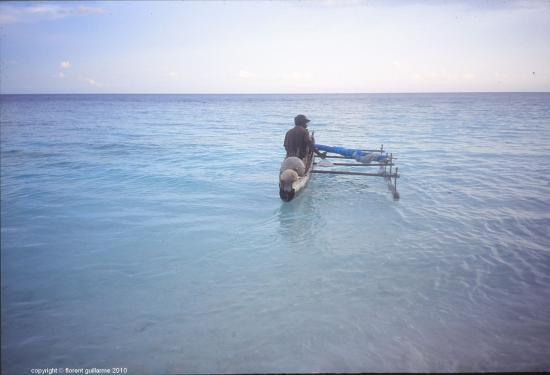 Rencontre, ile de Biak, Indonésie