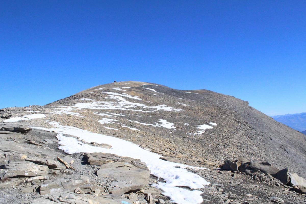 Sommet du mont Buet, 3096 m d'altitude